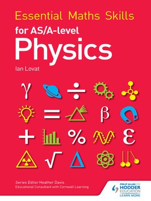 cover image of Essential Maths Skills for AS/A Level Physics